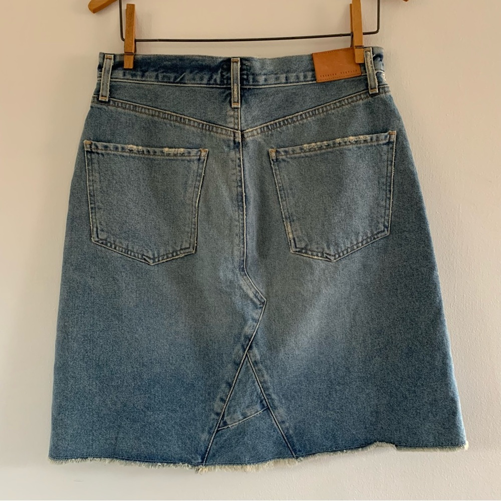 Citizens of Humanity Light Blue Denim Skirt - Picture 5 of 5